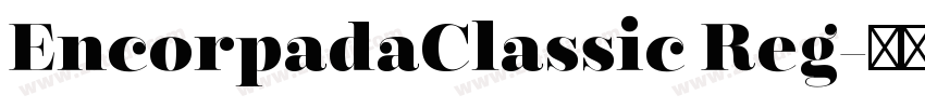 EncorpadaClassic Reg字体转换